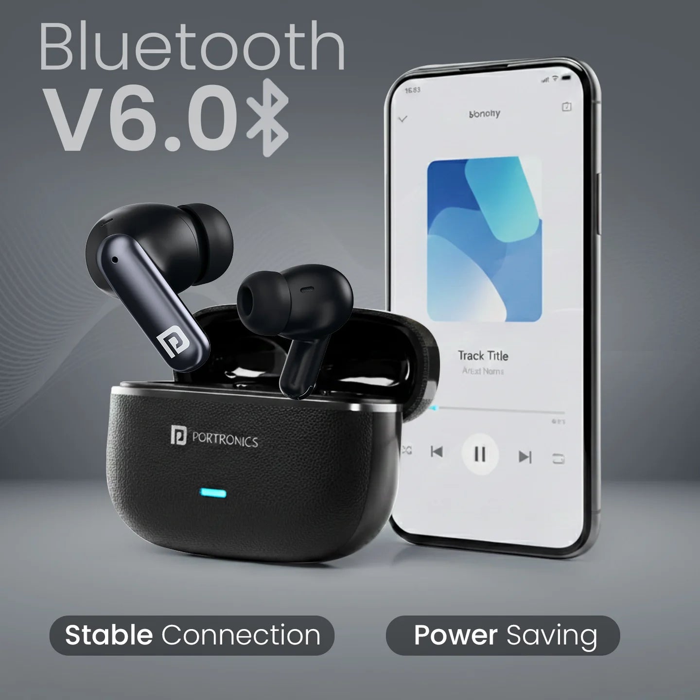 Portronics Twins One Plus TWS Earbuds TWS Earbuds | Vishal Electronics Kolkata