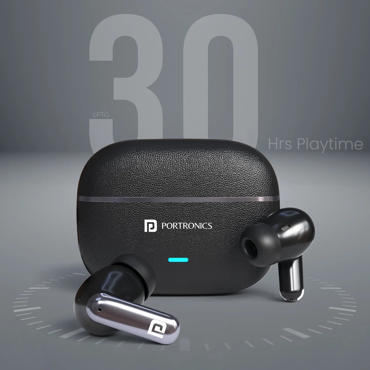 Portronics Twins One Plus TWS Earbuds TWS Earbuds | Vishal Electronics Kolkata