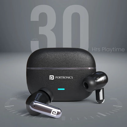 Portronics Twins One Plus TWS Earbuds TWS Earbuds | Vishal Electronics Kolkata