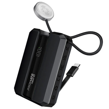 Promate NEO-10 30W Power Bank 10000mAh Black Power Bank | Vishal Electronics Kolkata