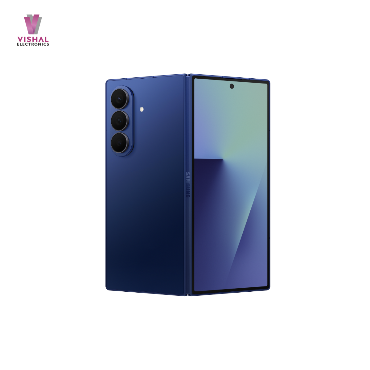 Samsung Galaxy Z Fold7 5G – AI Foldable Smartphone with 200MP Camera Blue Shadow Smartphone | Vishal Electronics Kolkata