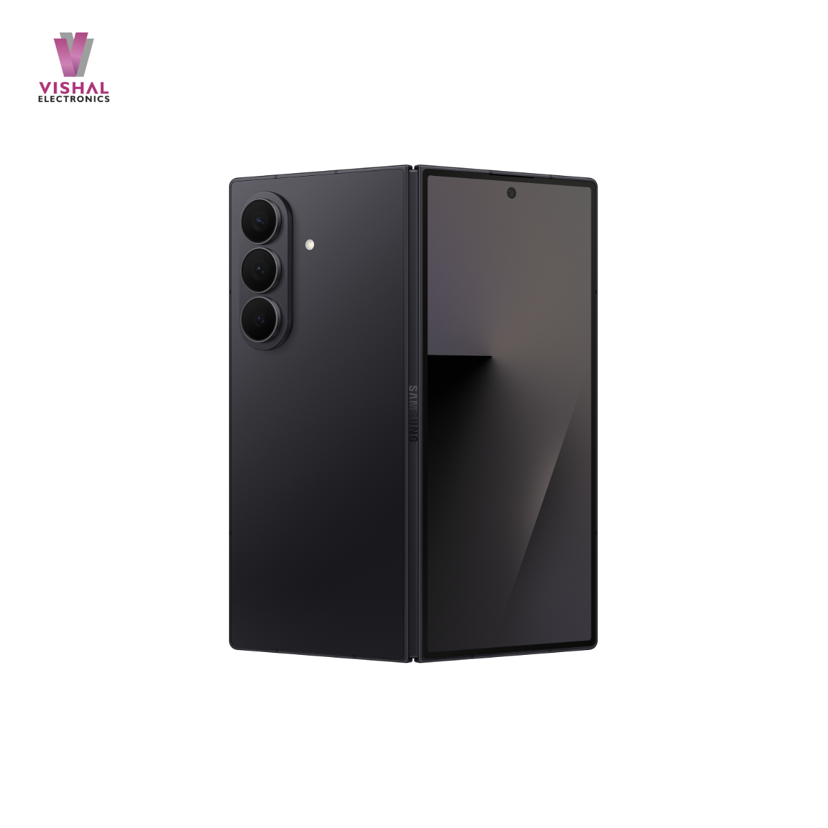 Samsung Galaxy Z Fold7 5G – AI Foldable Smartphone with 200MP Camera Jet Black Smartphone | Vishal Electronics Kolkata