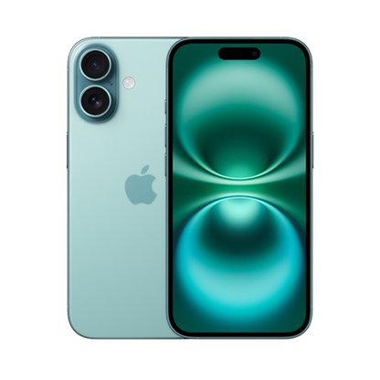 Apple iPhone 16 | A18 Chip, 48MP Camera, Apple Intelligence Teal Smartphone | Vishal Electronics Kolkata