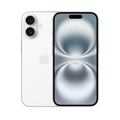 Apple iPhone 16 | A18 Chip, 48MP Camera, Apple Intelligence White Smartphone | Vishal Electronics Kolkata