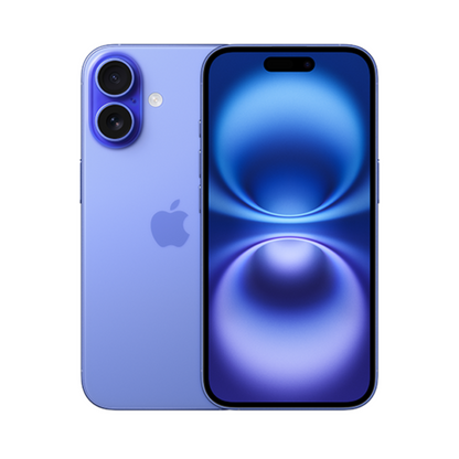 Apple iPhone 16 | A18 Chip, 48MP Camera, Apple Intelligence Ultramarine Smartphone | Vishal Electronics Kolkata